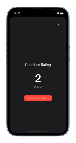 Rating 2 - Cercle Designs - NBIS Ratings App - Dark Version