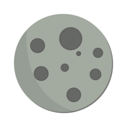 Moon icon - Cercle Designs